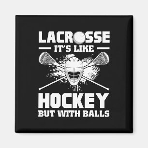 Íman Lacrosse É Como Hóquei Mas Com Jogador Engraçado