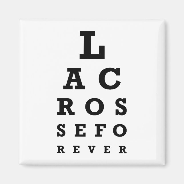 Íman Lacrosse Forever (Frente)