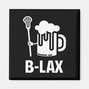 Íman Lacrosse Funny Gift Men Treinador Beer Lover B-lex