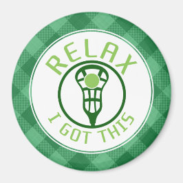 Íman Lacrosse ReLAX Eu Tenho Este Magnet