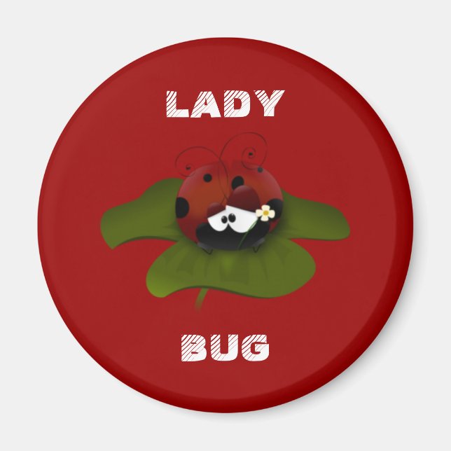 Íman Lady Bug (Frente)