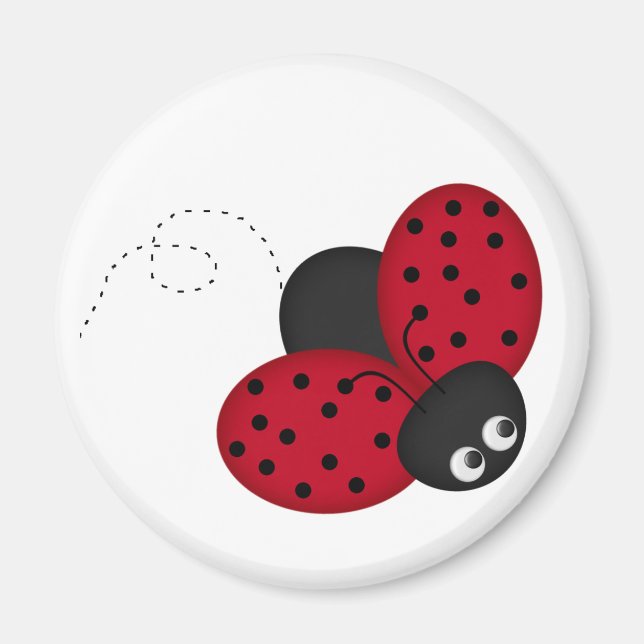 Íman Lady Bug Luck Magnet (Frente)