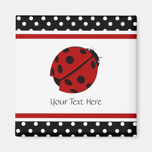 Íman Lady Bug Magnet (Frente)