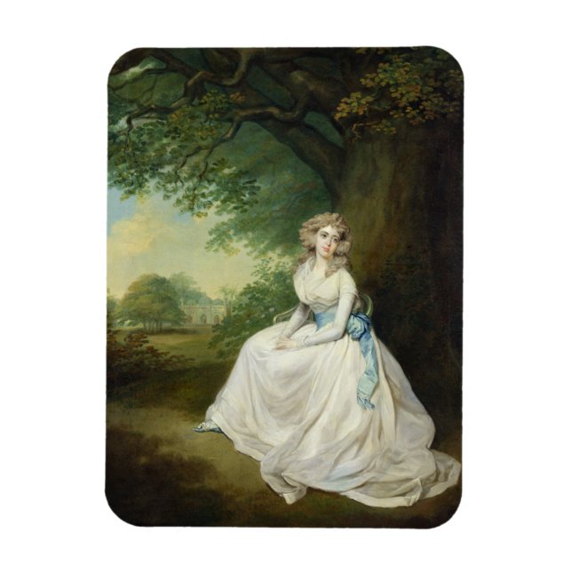 Íman Lady Chambers, c.1789 (óleo na canvas) (Vertical)