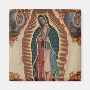 Íman Lady de Guadalupe, 1780, por Sebastian Zalcedo