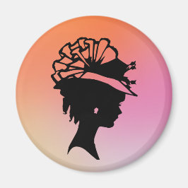 Íman Lady em um Bonnet 7 Citrus Ice AH2010