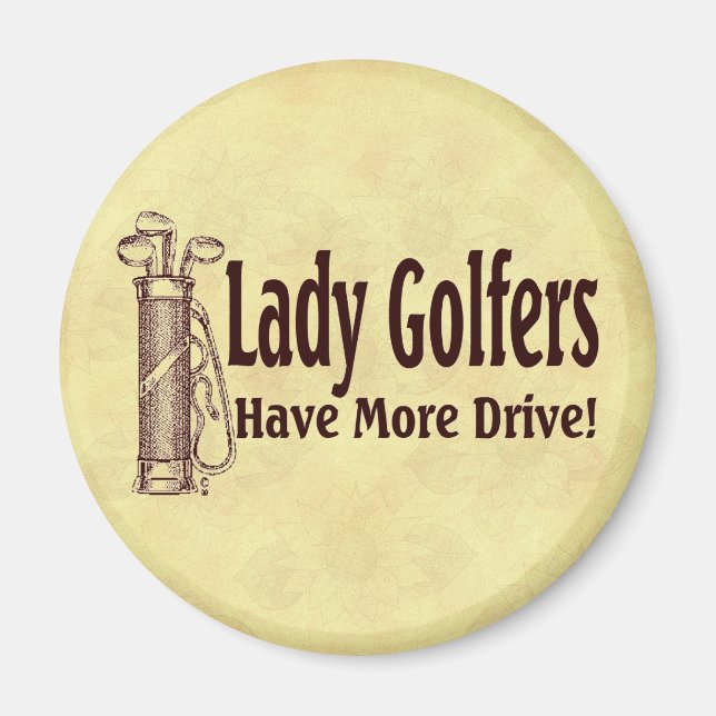 Íman Lady Golfers (Frente)