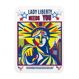 Íman Lady Liberty precisa de você! oligarquia de luta d