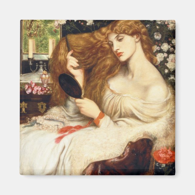 Íman Lady Lilith (Beleza Impressionante com Cabelo Verm (Frente)