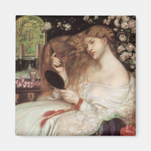 Íman Lady Lilith por Rossetti, Retrato Vitoriano Antigo