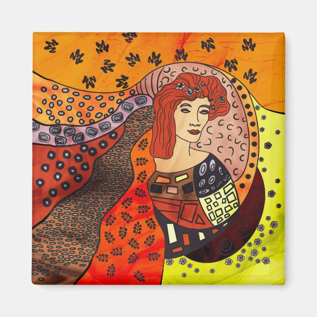 Íman Lady Nature (Frente)