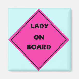 Íman Lady on Conselho Magnet