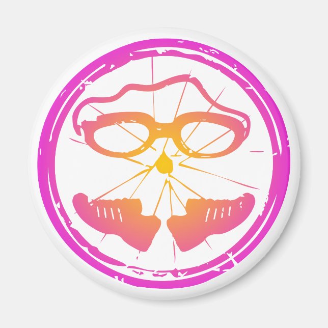 Íman Lady Triathlon (Frente)