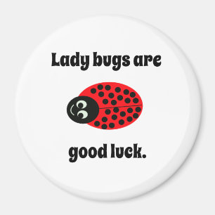 Íman Ladybug, boa sorte