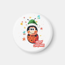 Íman Ladybug de Natal Cheer