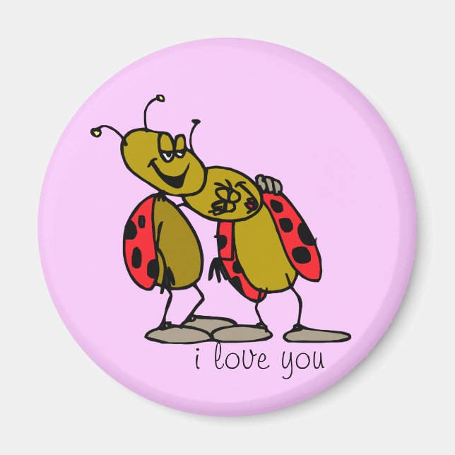 Íman Ladybug Love Magnet (Frente)