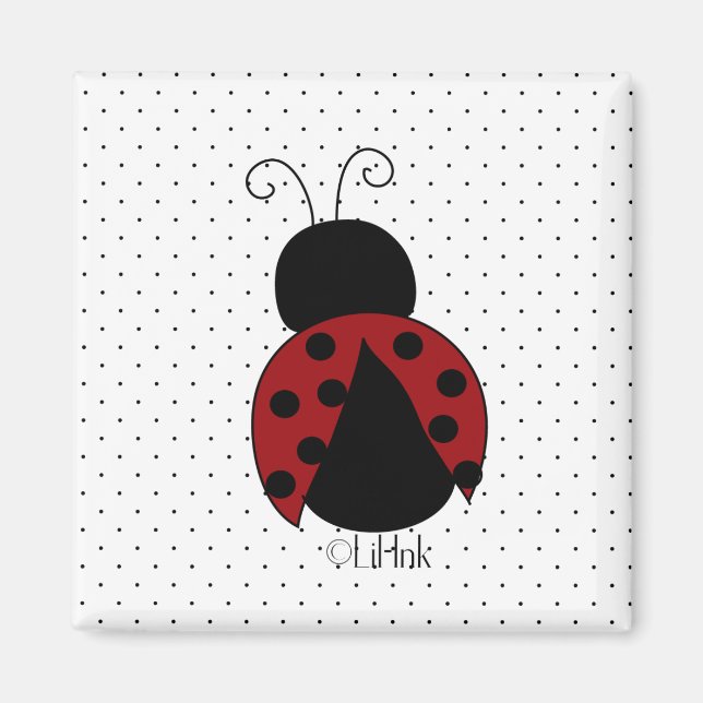 Íman Ladybug Magnet (Frente)