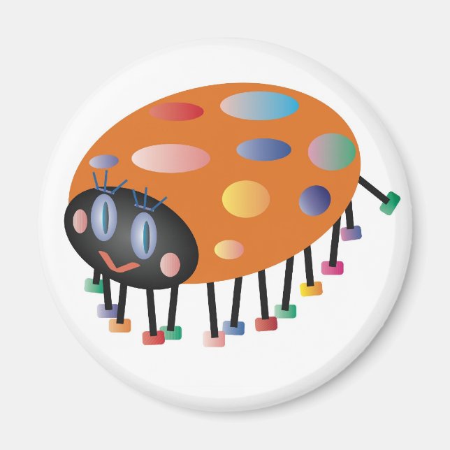ÍMAN LADYBUG MAGNET DE JIM MALTESE (Frente)