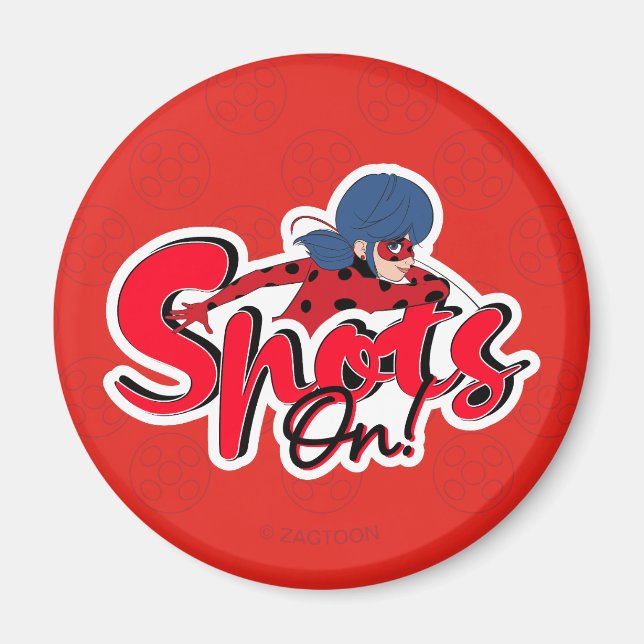 Íman Ladybug Miraculoso | Pontos em (Frente)