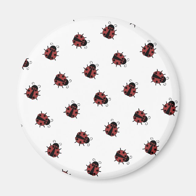 Íman Ladybug Pattern (Frente)
