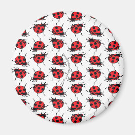 Íman Ladybug Pattern