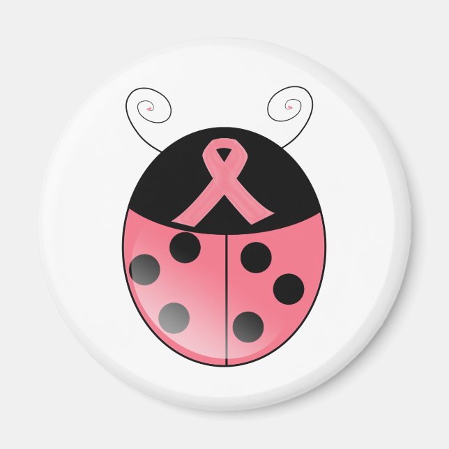 Íman Ladybug Rosa (Frente)