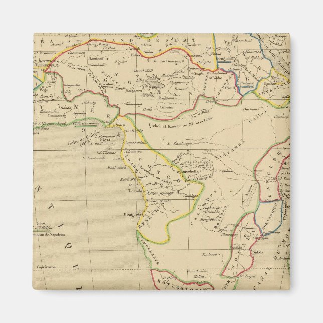 Íman L'Afrique en 1840 (Frente)