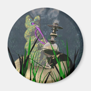 Íman Lagarta de fumo do cachimbo de água