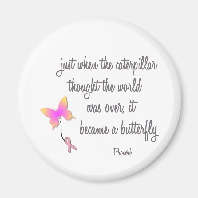 Íman Lagarta se tornou borboleta (Frente)