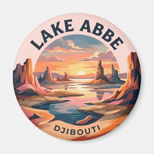 Íman Lago Abbe Djibouti (Frente)