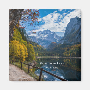 Íman Lago Alpina Mountain Lake Gosausee, Áustria