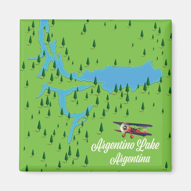 Íman Lago Argentino Argentina (Frente)