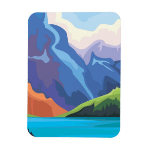 Íman Lago azul