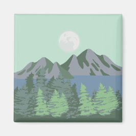 Íman Lago azul e Magneta