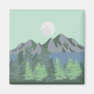 Íman Lago azul e Magneta