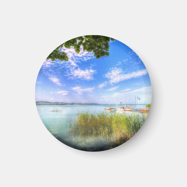 Íman Lago Balaton Hungria (Frente)