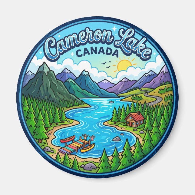 Íman Lago Cameron, Colúmbia Britânica, Canadá Canadá (Frente)