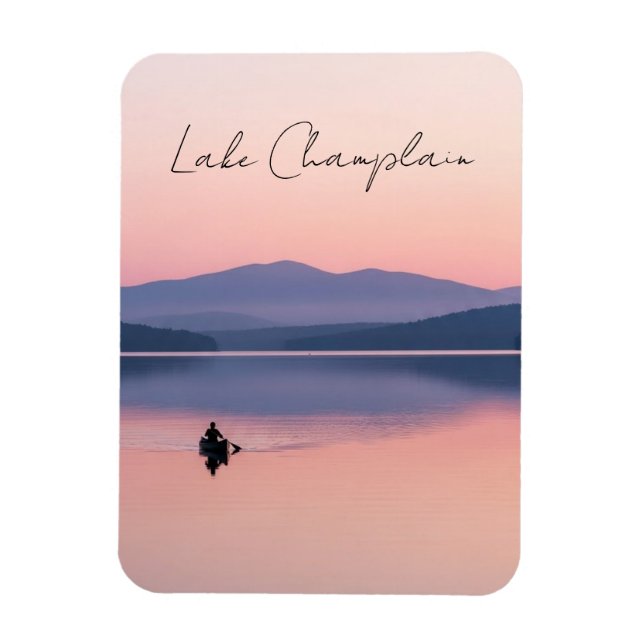 Íman Lago Champlain Viagem Vermont (Vertical)