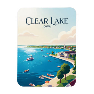 Íman Lago Clear EUA