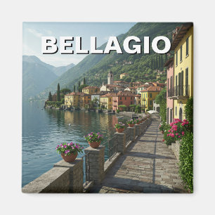 Íman Lago Como Bellagio Itália Viagem