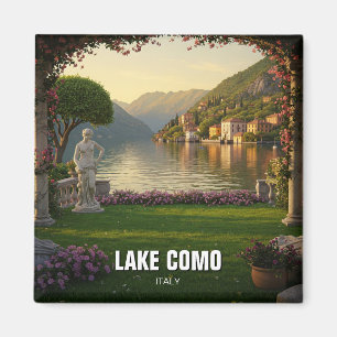 Íman Lago Como Itália Viagem