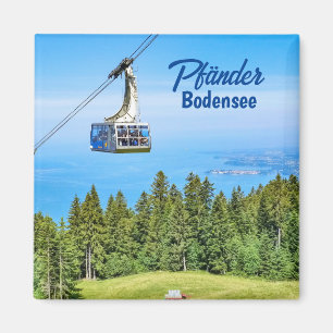 Íman Lago Constance, dos Pfänder, Áustria