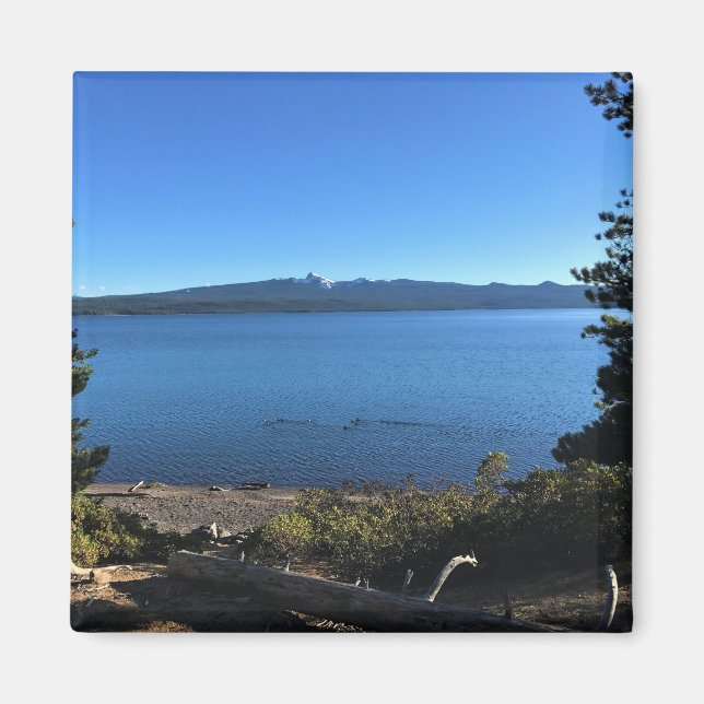 Íman Lago Crescent, OR (Frente)