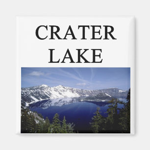 Íman lago da cratera