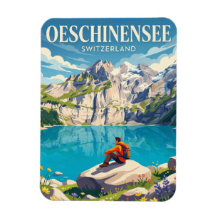 Íman Lago de Oeschinen Suíça