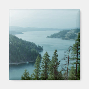 Íman Lago do dAlene de Coeur, Idaho