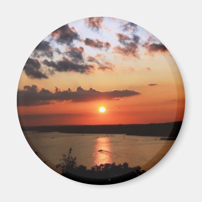 Íman Lago do Magnet de Ozarks (Frente)