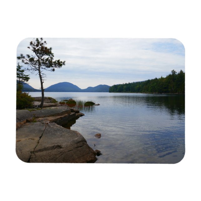Íman Lago Eagle no Parque Nacional Acadia (Horizontal)