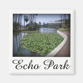Íman Lago Echo Park em Los Angeles, Califórnia