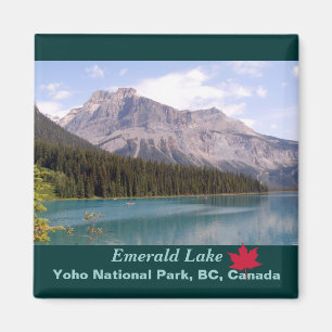 Íman Lago esmeralda/parque nacional de Yoho, Canadá
